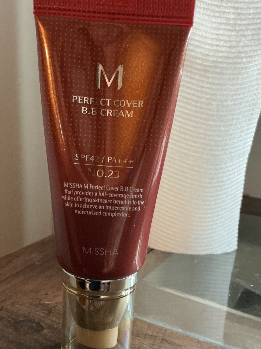 MISSHA M Perfect Cover B.B Cream No.23 - Radiant Brown Finish